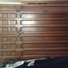 Man's Victorian wardrobe with matching chest of drawers