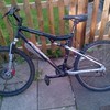 49cc mini moto and apollo mountain bike