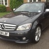 Mercedes c220cdi amg sports auto sat nav panoramic glass roof two tone quilted leather