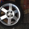 Ka sports wheels set of 4 with nuts and tyre