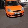 ST Orange Ford Fiesta Mk6