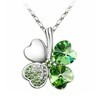 50 swarovski 4 leaf clover pendant
