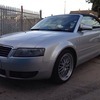 2004 AUDI A4 CABRIOLET 2.5TDI 6SPEED METALLIC ALLUMINIUM SILVER BBS STYLE RIMS