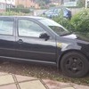 black mk4 golf 1.4, 5 door.