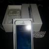 White Iphone 5 16gb with box unlocked