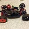 NITRO RC THUNDER TIGER 1/8 SCALE NEEDS PULLSTART TO RUN.