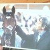Frankel and Sir Henry Cecil after winning the Dewhurst Stakes 2010 Postcard!