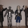 Doctor Who 4 x 12" figures