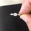 18ct white gold ladies engagement ring