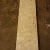 Genuine marble hearth