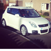 White suzuki swift sport 1.6 VVT