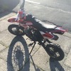 ********110cc geared pitbike********