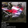 Honda cbr 600