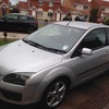 2007 FORD FOCUS / 3 DOOR / ZETEC CLIMATE TDCI / SILVER IN EXCELLANT CONDITION.