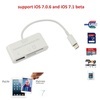 3 in 1 USB Card Reader SD/TF Camer Connection Kit For iPad 4/5 iPad Mini Air