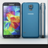 Samsung galaxy s5  in blue