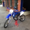 Yzf 250 on road