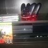 Xbox one, 2 pads and games