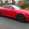 HYUNDAI COUPE 2006 1.6 petrol GLEEMING RED 78 on the clock sitting on 18s