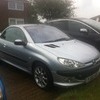 SWAP Peugeot convertible 2.0 66,000 lovely car