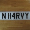 N114RVY (HARVEY)  - PRIVATE NUMBER