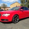 IMMACULATE AUDI A4 GENUINE S-LINE 2.0TDI RED T&T