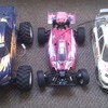 2 tamiya r/c cars with loads of spares
