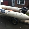 Zed rib boat 10hp mercury fast with trailer. Swap car bike cash gold something interesting