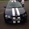 MG ZR 04 plate