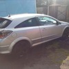 Vauxhall Astra Sri coupe 57 plate in silver with black alloys and low miles 63k