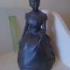 Black bassalt figure of HRH Queen Elizabeth