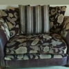 large sofa and cuddle chair for sale or swap