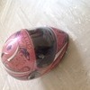 Ladies pink helmet