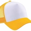 Brand new Beechfield B640 caps Yellow/White around 100 of them sell for £75 or swap/trade WHY