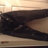 Stein leather motorcycle trousers