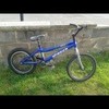 Trial bike with spare parts