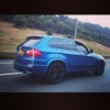 BMW X5 2007 MATTE BLUE FULL M SPORT SPEC 22" BMW ALLOYS