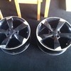 Black 18" audi ttrs alloy wheels