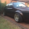Vw golf mk2 2.8 vr6. Sirocco front end,s line leather interior,sparco wheel