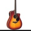Yamaha semi acoustic guitar