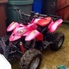 Explorer 90cc quad 2011 pink