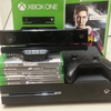 xbox one with kinect and 6 games