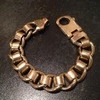 9ct gold rollerball bracelet