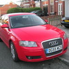 2005 55 AUDI A3 SPORT 2.0 TDI DIESEL TESTED RED FULLY LOADED 55MPG AIR CON