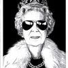 Mr Brainwash Print - Aviator Queen