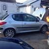 2002 silver peugeot 206 look 1.4 low millage just under 70,000!!!!