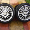 set of multi stud alloy wheels