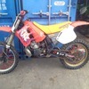 honda cr250 swap for a road bike