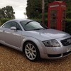 Audi TT 1.8T Quattro 225 bhp silver-violet