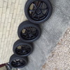 17inch matt black alloys